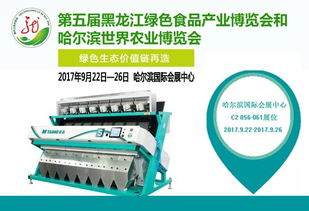 泰禾光电智能7sdc色选机惊艳亮相第五届黑龙江绿色食品博览会